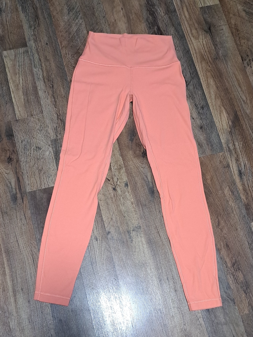 Lululemon Super Soft Leggings Size 6 Peach/salmon Color